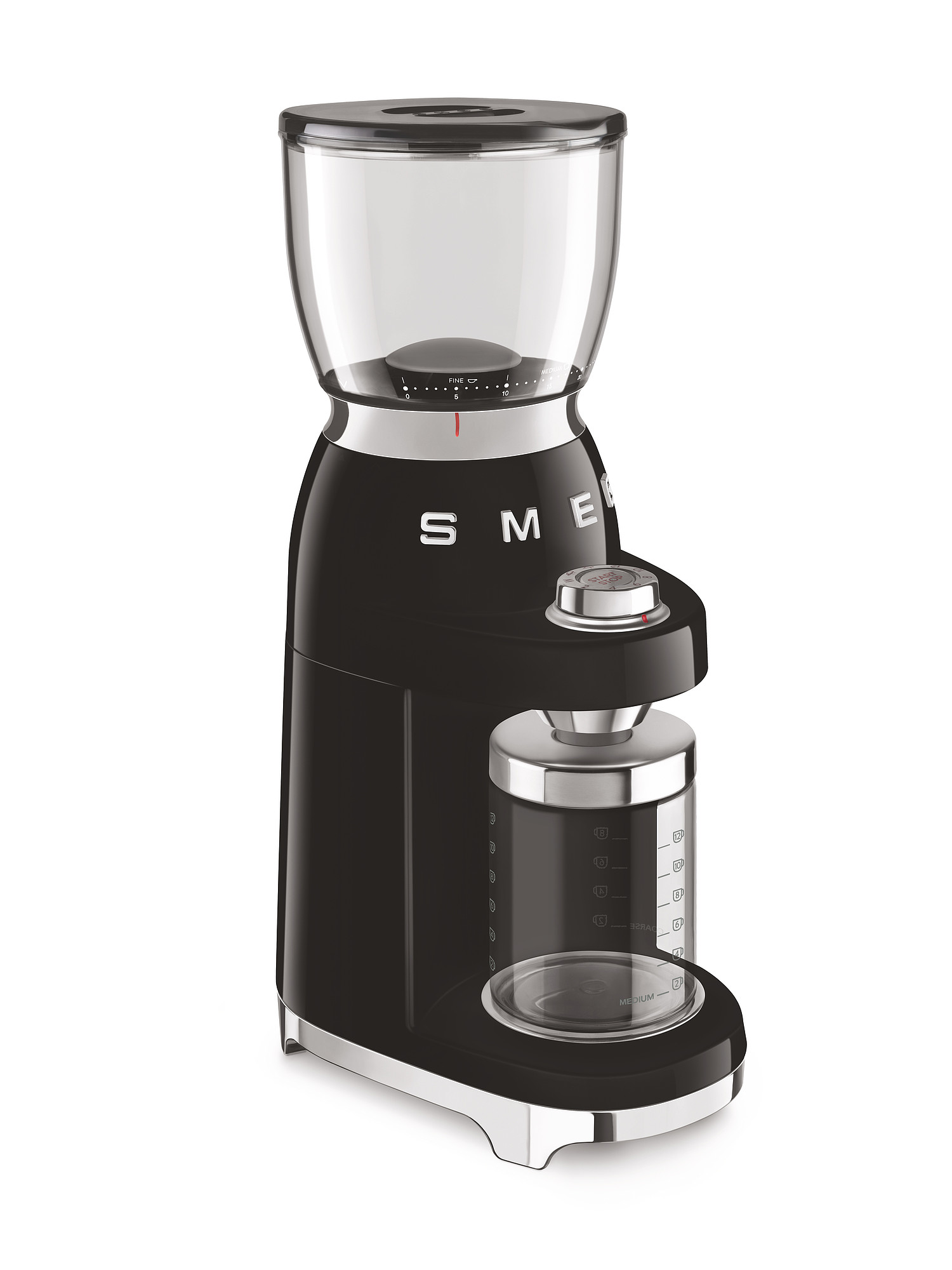 SMEG Espressomaschine Set schwarz