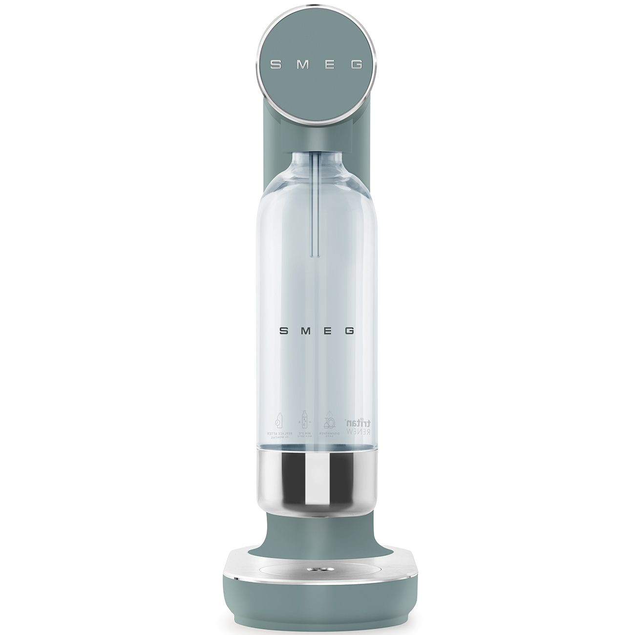 Smeg Wassersprudler - Emerald Green-Matt