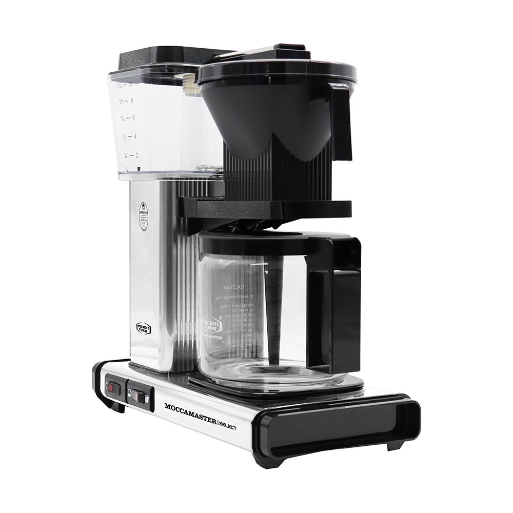 Moccamaster Kaffeemaschine KBG Select Silber poliert