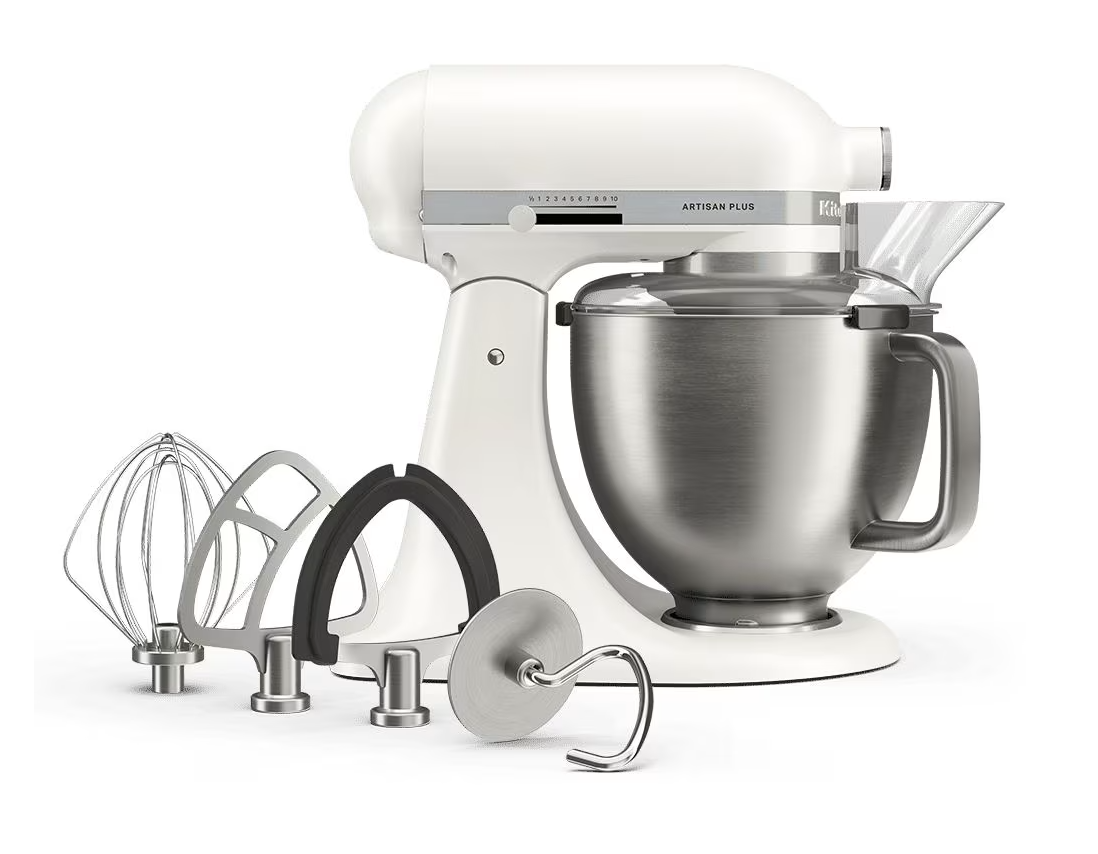 KitchenAid Küchenmaschine Artisan Plus 4,7L - PORCELAiN WHITE