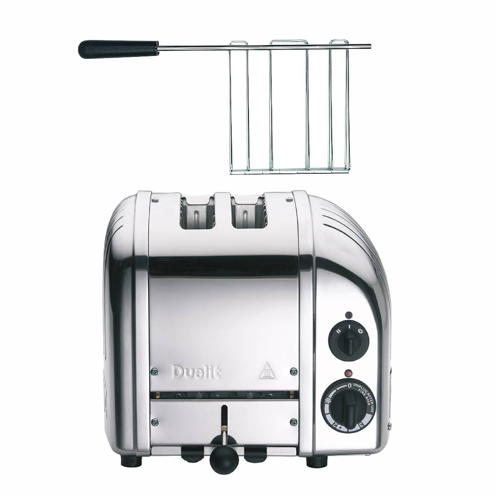 Dualit Classic Toaster 2 Scheiben Aluminium Poliert - Aktions Set