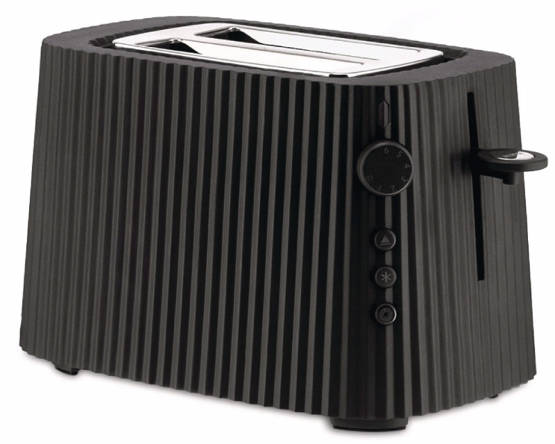 Alessi Plisse Toaster Schwarz Alessi Plisse Toaster Schwarz