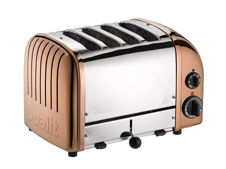 Dualit - Classic Toaster 4-Schlitz kupfer - Lücke-Technik für Genießer e.K Dualit - Classic Toaster 4-Schlitz kupfer - Lücke-Technik für Genießer e.K
