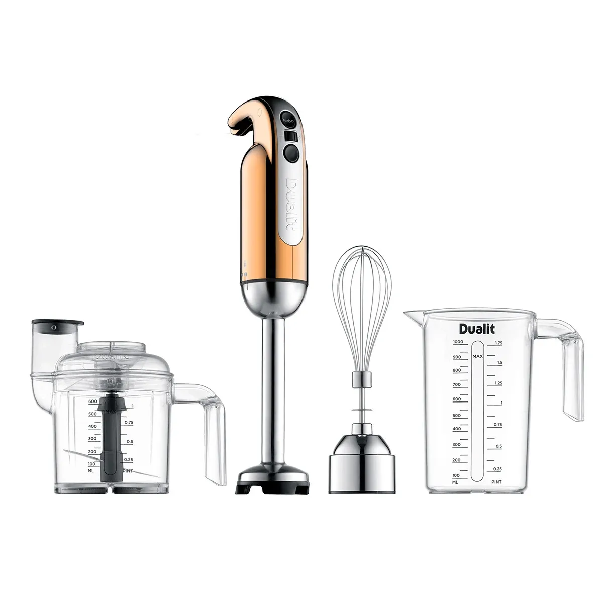 Dualit Stabmixer Set Kupfer