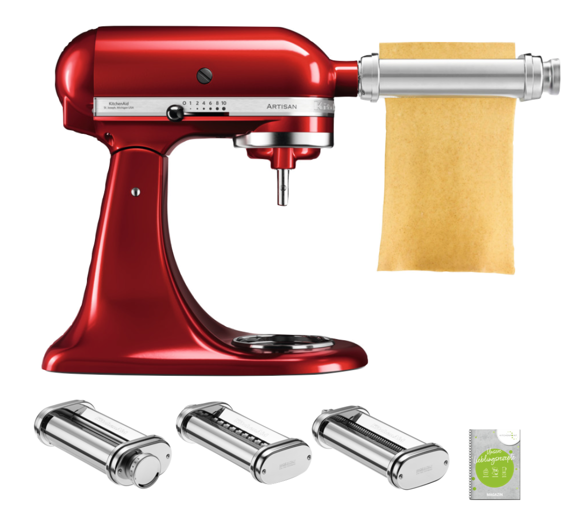 KitchenAid Pasta Set - Nudelmaschine 3 tlg. KitchenAid Pasta Set - Nudelmaschine 3 tlg.