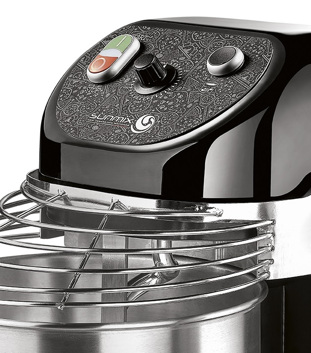 Sunmix Easy Line 6 Spiralkneter Schwarz - Pizza Set