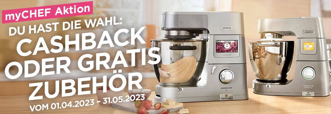 Kenwood myCHEF Aktion - Ablauf und Teilnahmebedingungen