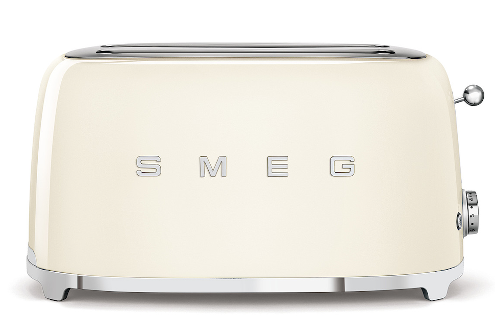 SMEG Toaster 4 Scheiben lang Creme SMEG Toaster 4 Scheiben lang Creme