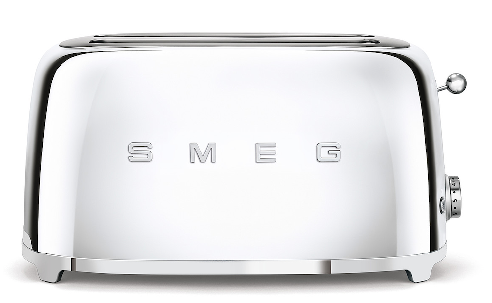 SMEG 4 Scheiben Toaster lang Chrom SMEG 4 Scheiben Toaster lang Chrom