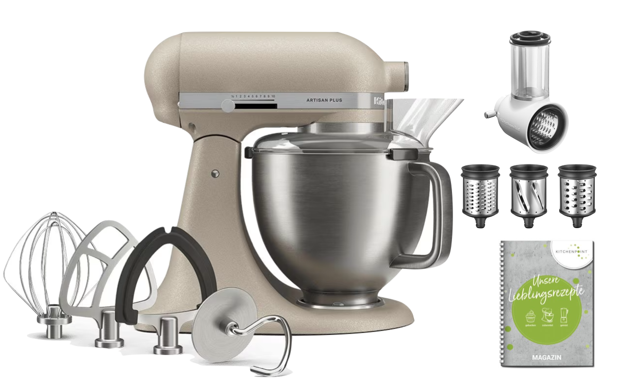 KitchenAid Küchenmaschine Artisan Plus 4,7L OAT - Gemüse Set