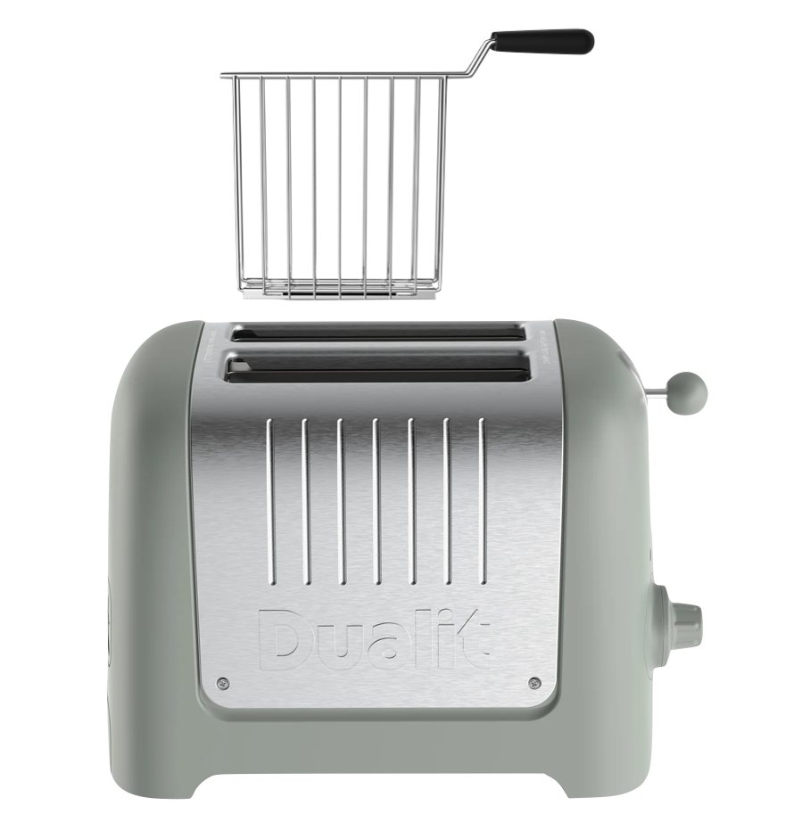 Dualit Lite Toaster Sage 2 Scheiben - Aktions Set inkl. Sandwichzange ...