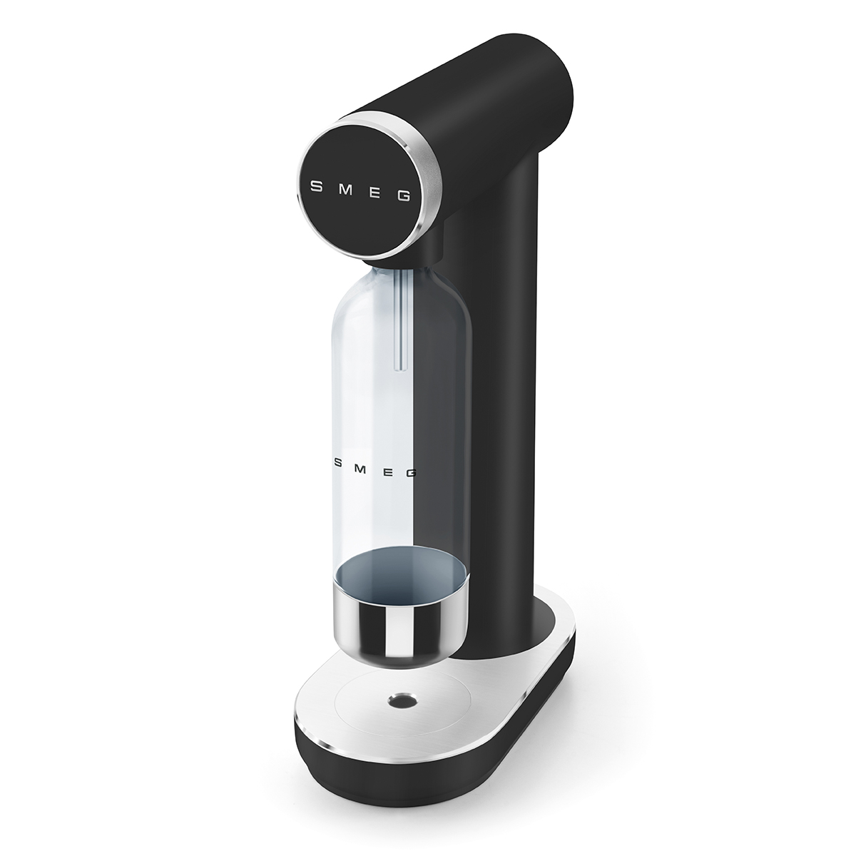 Smeg Wassersprudler - Schwarz-Matt