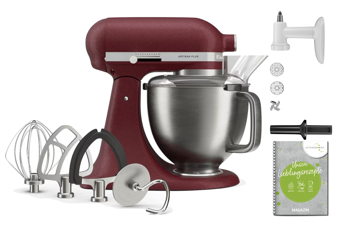 KitchenAid Küchenmaschine Artisan Plus 4,7L SUN DRIED TOMATO - Back Set