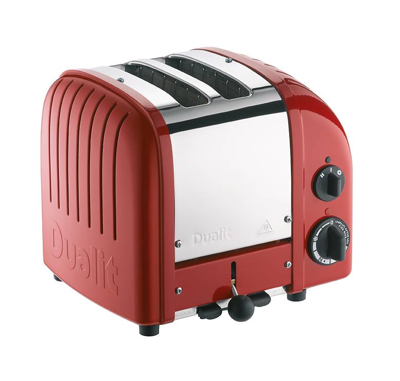 Dualit Classic Toaster 2 Scheiben Rot - Aktions Set