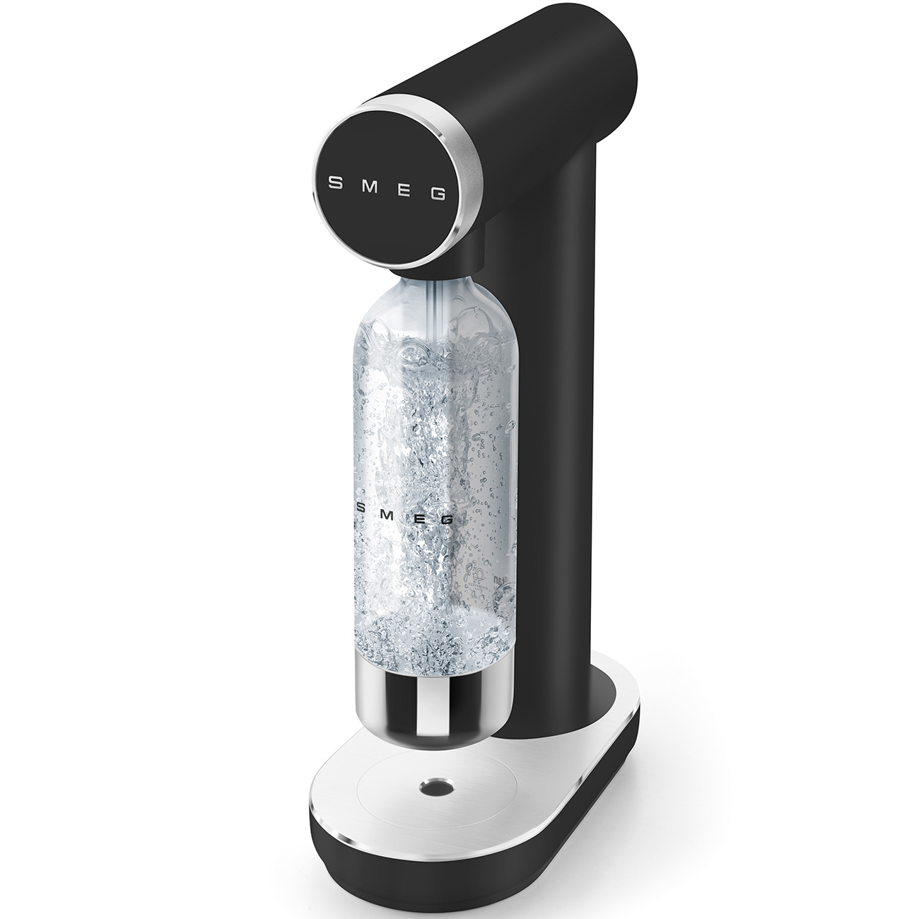 Smeg Wassersprudler - Schwarz-Matt