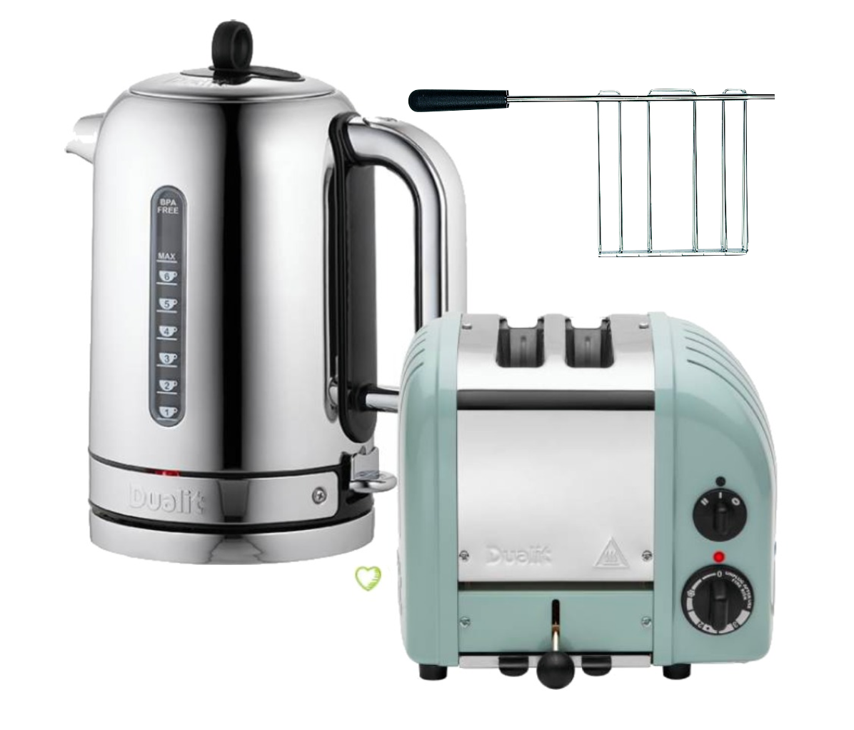 Dualit Classic Toaster 2 Scheiben Eukalyptus - Black Week Set - Kitchenpoint.de