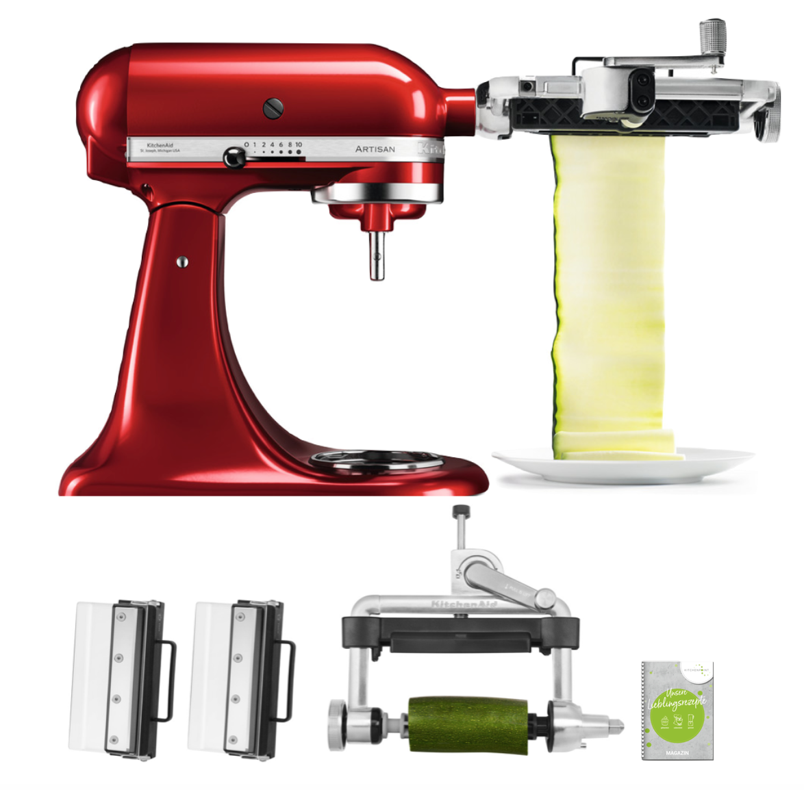 KitchenAid Gemüseblattschneider KitchenAid Gemüseblattschneider