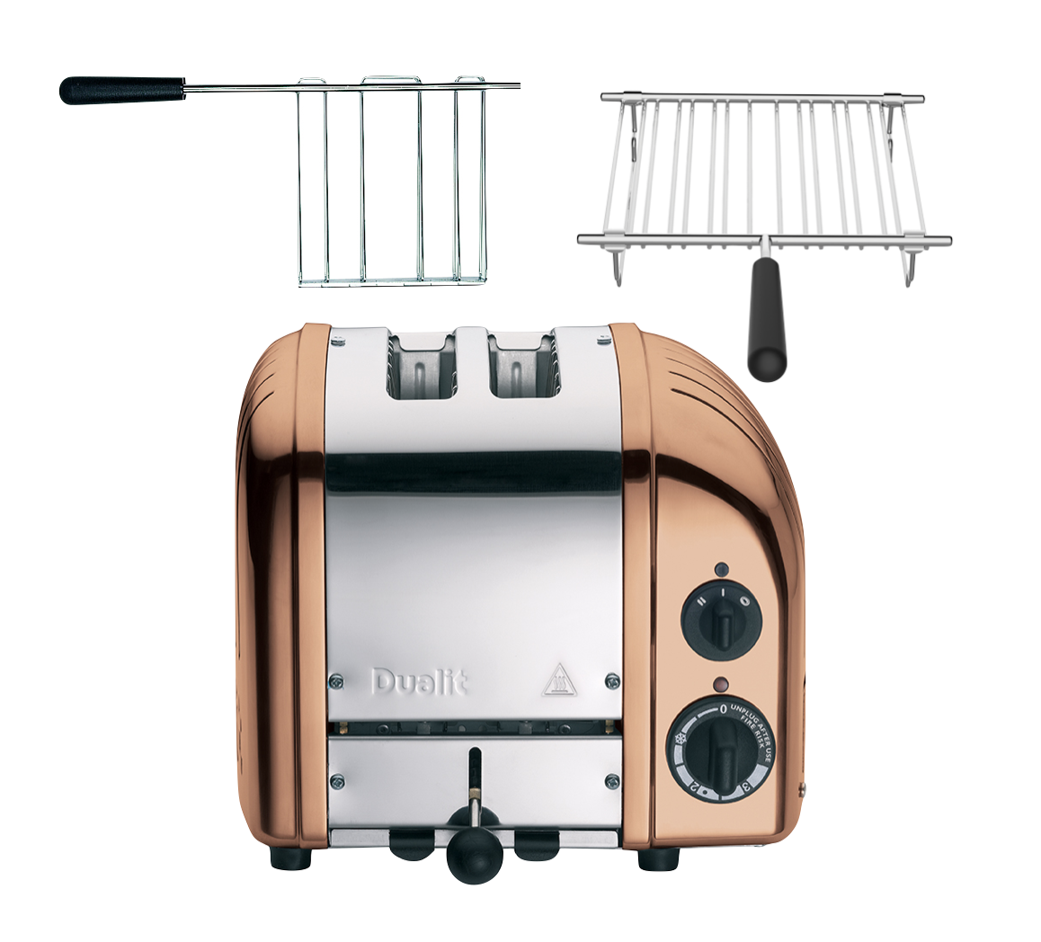 Dualit Classic Toaster 2 Scheiben Kupfer - Komplett Set