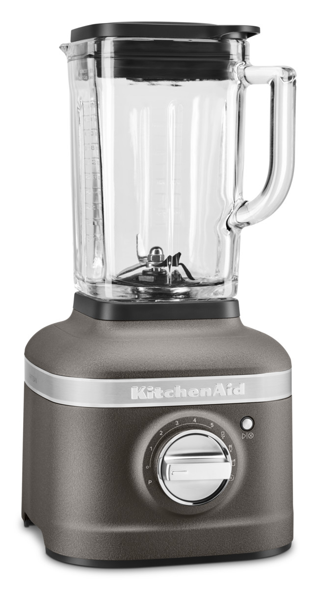 KitchenAid K400 Blender Smoothie Set Grau