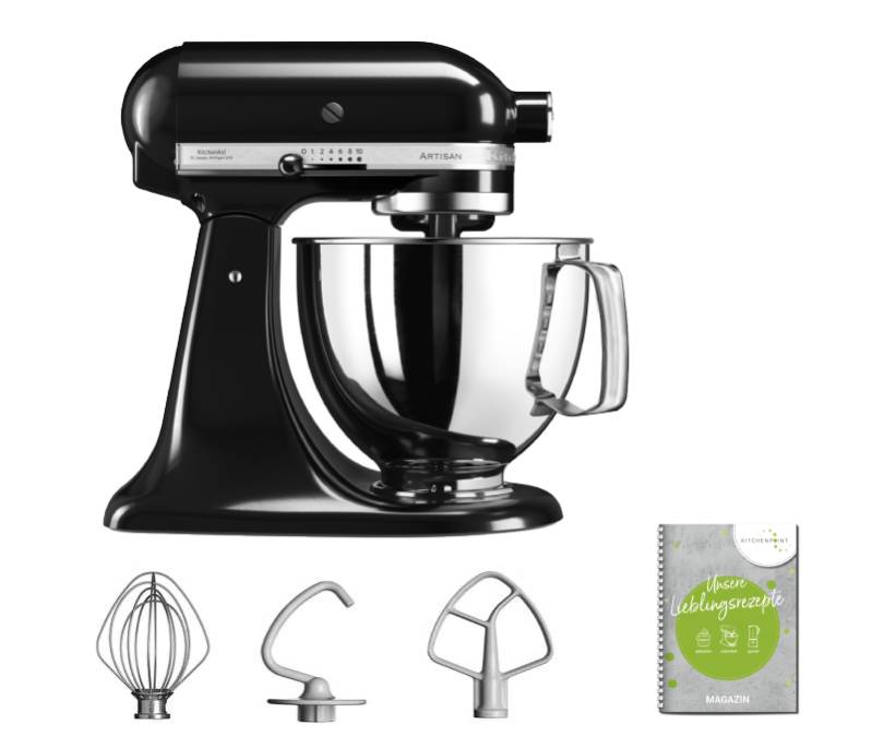 KitchenAid Küchenmaschine 125 Onyx Schwarz KitchenAid Küchenmaschine 125 Onyx Schwarz