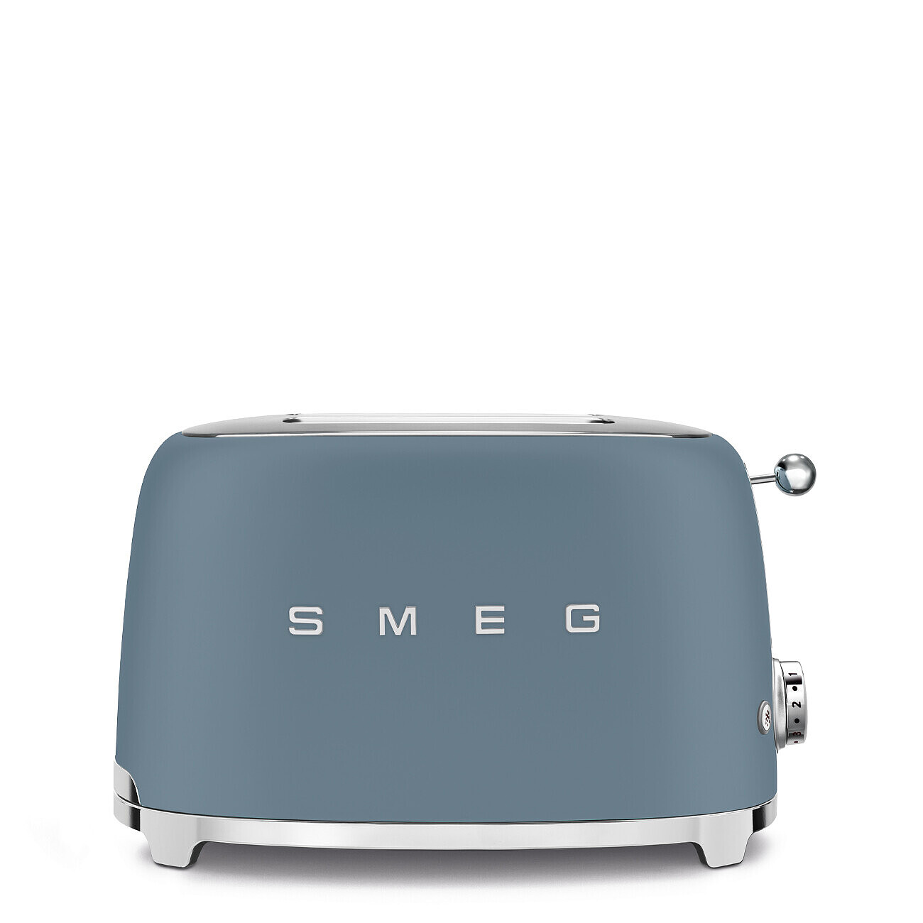 SMEG Toaster TSF01 mit Brötchenaufsatz Storm Blue