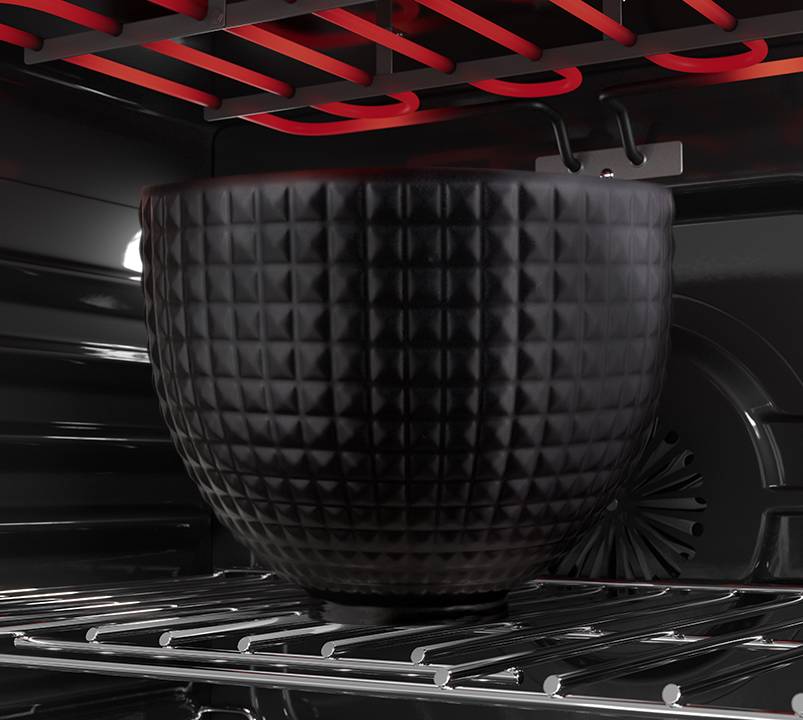KitchenAid Küchenmaschine 125 Creme - Black Edition