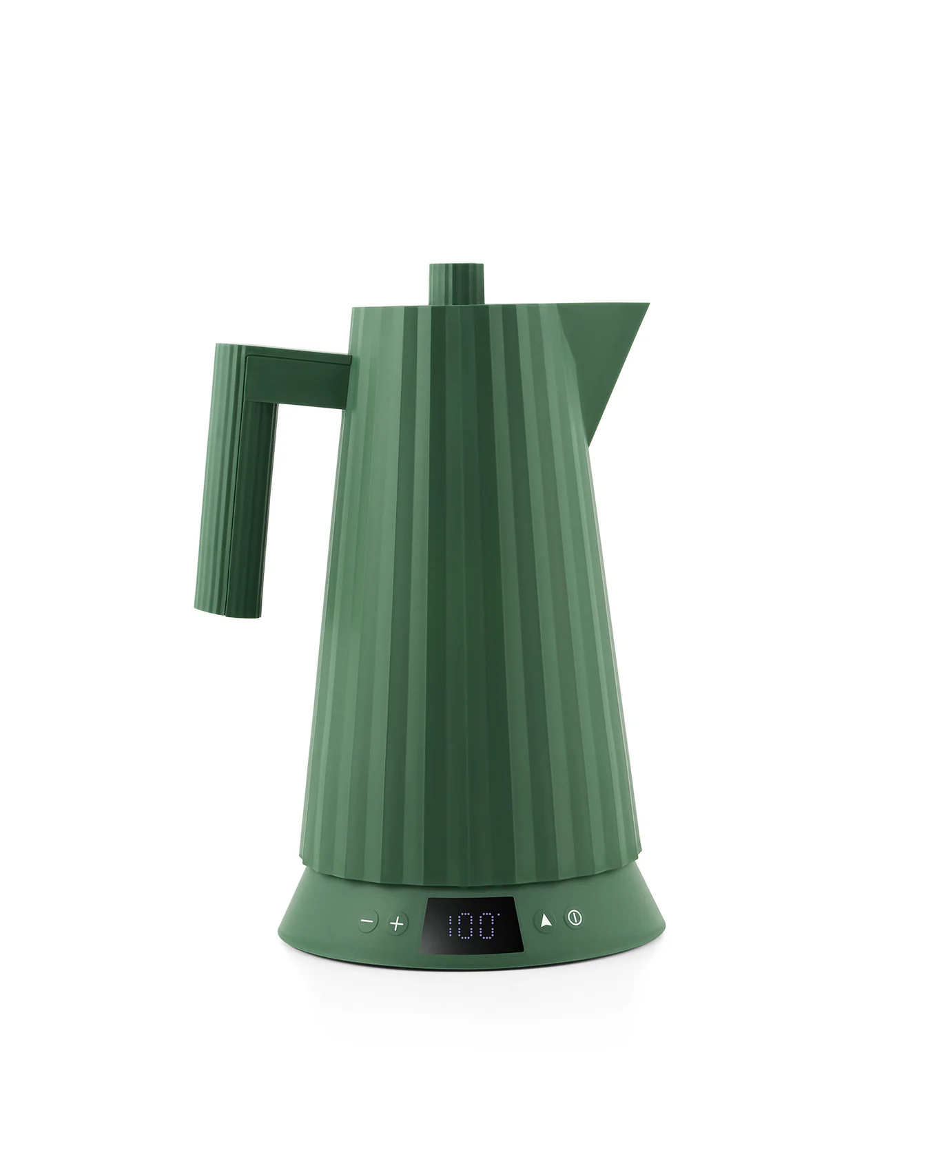 Alessi Plissé Wasserkocher - Toaster Set mit Temperaturregelung grün